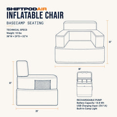SHIFTPODAIR Chair Drawing